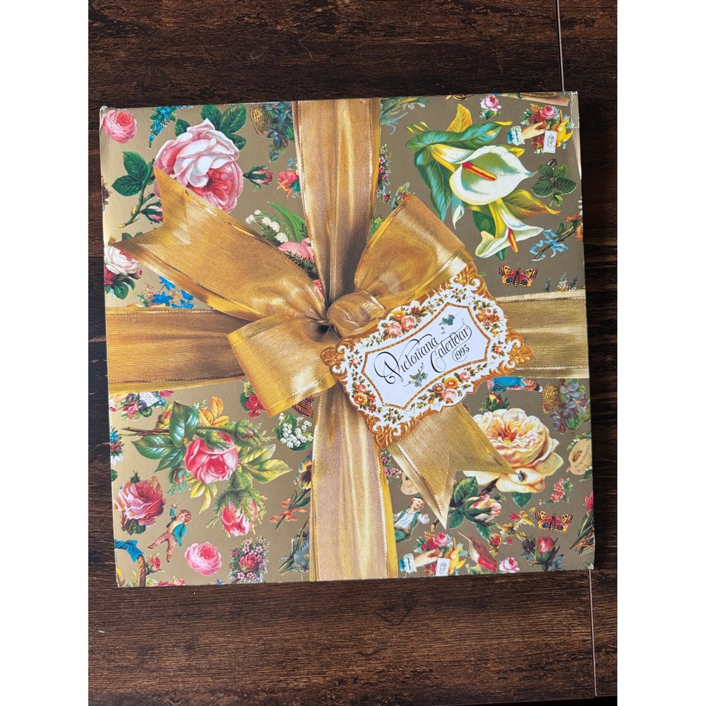 Vintage 1993 Victoriana Calendar Cynthia Hart John Grossman Floral Victorian Art